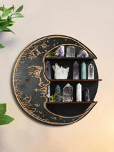 Crystal Display - Floating Houten Plank Organizer